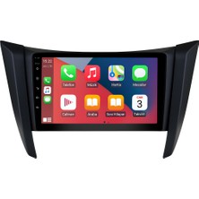 Nissan Navara Multimedya (2017-2020) 2 GB Ram 32 GB Hafıza 4 Çekirdek Navigatör