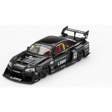 Mini Gt 844 1/64 Nissan LB-ER34 Super Silhouette Skylıne Black - Blister Paket MGT00844-BL