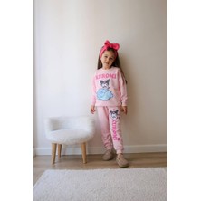 Karakterli Kız Çocuk Ikili Eşofman Takımı