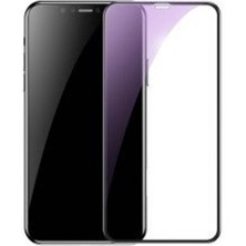 iPhone 11 Pro Max / Xs Max Uyumlu Superglass Temperli Cam Koruyucu (Siyah)