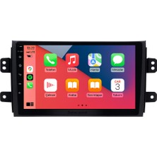 Fiat Sedici Multimedya 2005-2014 4 GB Ram 64 GB Hafıza 8 Çekirdek Navigatör