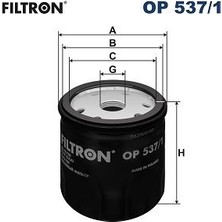 Yağ Filtresi Doblo 1.2-1.9-Marea 1.8-2.0-Punto 1.2-1.8-Stilo 1.8-1.9-Uno 1.1-1.4-Brava-Bravo-Palio OP537.1 Gnzrz