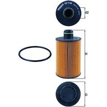 Yağ Filtresi Opel Antara 2.2 Cdti 11 Chevrolet Captiva 11 Cruze 2.0 Vcdi 11 Gnzrz