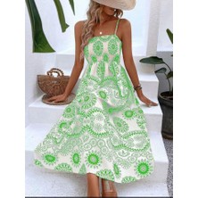 Dijital Baskılı Elbise