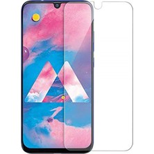 Samsung Galaxy A30 Uyumlu Şeffaf Temperli Cam Ekran Koruyucu
