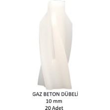 Gaz Beton (Ytong) Dübeli 10 mm (20 Adet)