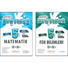 Günay Yayınları 5. Sınıf Bumerang Serisi Etkinlikli Matematik Fen Bilimleri Seti 2026 Güncel Basım