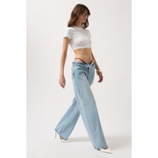 Düşük Bel Straight Jean