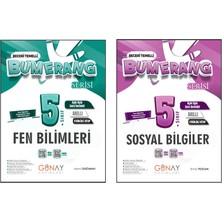 Günay Yayınları 5. Sınıf Bumerang Serisi Etkinlikli Fen Bilimleri Sosyal Bilgiler Seti 2026 Güncel Basım