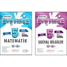 Günay Yayınları 5. Sınıf Bumerang Serisi Etkinlikli Matematik Sosyal Bilgiler Seti 2026 Güncel Basım