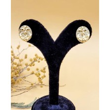 Gold Denizci Çıpası Küpe