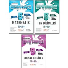Günay Yayınları 5. Sınıf Bumerang Serisi Etkinlikli Matematik Fen Bilimleri Sosyal Bilgiler Seti 2026 Güncel Basım