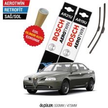 Alfa Romeo 166 Silecek (1998-2007) Bosch Aerotwin Retrofit