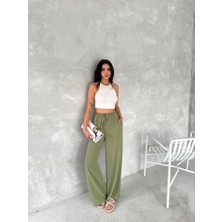 Ayrobin Oversize Pantalon - Mint Yeşili