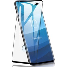 Samsung Galaxy Note 10 Plus Uyumlu Full Glue Temperli Cam Ekran Koruyucu