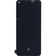 Oppo Uyumlu Reno 7 LCD Ekran Dokunmatik Siyah Çıtasız OLED