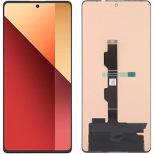 Xiaomi Uyumlu Redmi Note 13 Pro 4g LCD Ekran Dokunmatik Siyah Çıtasız OLED
