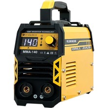 MMA140 Inverter Turbo Çanta Kaynak Makinesi (Sarı) EEA403