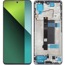 Xiaomi Uyumlu Redmi Note 13 Pro 5g LCD Ekran Dokunmatik Beyaz Çıtalı Servis