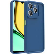 Realme C61 Kılıf Esnek ve Yumuşak Dokulu Telefonu Çizmeyen Soft Silikon Kapak Royal Case/ananas