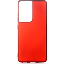 Samsung Galaxy S21 Ultra Kılıf Esnek Yapılı Ince Slim Silikon Kapak Ryc/premier