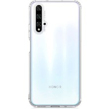 Huawei Nova 5t Kılıf Köşe Korumalı Şeffaf Sert Premium Silikon Kapak Ryc/nitro