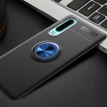 Huawei P30 Kılıf Yüzüğü Stant ve Araç Tutucu Olabilen Şık Esnek Premium Silikon Kapak Ryc/ravel