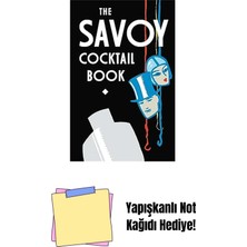 The Savoy Cocktail Book + Yapışkanlı Not Kağıdı