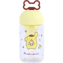 Miniso Sanrio Lisanslı Süzgeçli Borosilikat Cam Şişe - Pompompurin