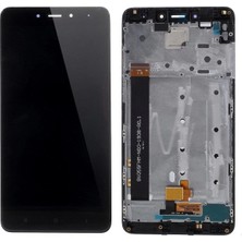 Xiaomi Uyumlu Redmi Note 4 LCD Ekran Dokunmatik Siyah Çıtalı