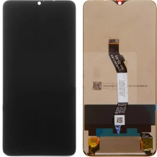 Xiaomi Uyumlu Redmi Note 8 2021 LCD Ekran Dokunmatik Siyah Çıtasız Hk Servis