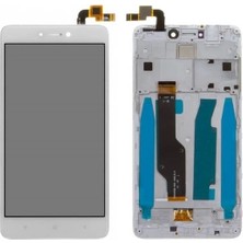 Xiaomi Uyumlu Redmi Note 4x LCD Ekran Dokunmatik Beyaz Çıtalı