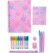 Smiggle All Stars A5 Essentials  Kalemli Kırtasiye Hediye Seti Pink 482271