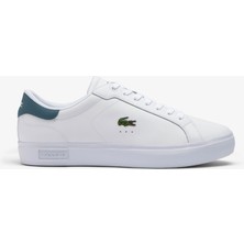 Lacoste Powercourt Leather Erkek Beyaz Sneaker