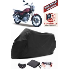 Kanuni Bora 125 Branda Siyah Motosiket Brandası Motor Örtüsü Çadır Su Geçirmez Motosiklet Kılıfı Motor Brandası,lastikli,taşıma Torbalı