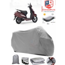 Honda Activa 100 Branda Gri Motosiket Brandası Motor Örtüsü Çadır Su Geçirmez Motosiklet Kılıfı Motor Brandası,lastikli,taşıma Torbalı
