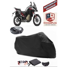 Ducati Multistrada Branda Siyah Arka Çanta Uyumlu(Topcase) Motosiket Brandası Motor Örtüsü Çadır Su Geçirmez Motosiklet Kılıfı Motor Brandası,lastikli,taşıma Torbalı