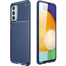 Royal Case Samsung Galaxy M23 Kılıf Karbon Desenli Esnek Yüksek Kaliteli Meteryalden Üretilmiş Silikon Kapak Ryc/negro