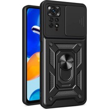 İ She Redmi Note 11 Pro 4g Kılıf Kamera Pencereli Tam Koruma Nyxara Premium Sert Kapak