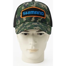 Shimano Performance Mkt 04 Cap Şapka Digital Pine