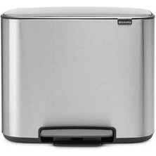 Bo Çöp Kovası, Pedallı, 36LT - Paslanmaz Çelik