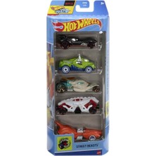Hot  Wheels 5'li Araba Seti - HTV55 Street Beasts