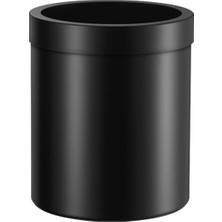 Çöp Kovası, Çemberli, 5lt - Mat Siyah