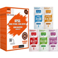2026 Kpss Ön Lisans Konu Modüler Set (6 Kitap) - 5 Ders 31 Deneme