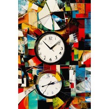 Aden Dekoratif Çok Renkli Sanat Kanvas Tablo