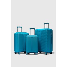 My-Pp Bilbao Tekerlekli Kırılmaz Valiz 3'lü Set Bavul