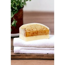 Amber Sabunu - %100 Doğal Kabak Lifli Keçi Sütlü Amber Sabunu - 120 gr