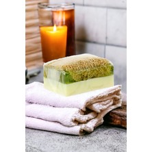 Aloe Vera Sabunu - %100 Doğal Kabak Lifli Keçi Sütlü Aloe Vera Sabunu - 120 gr