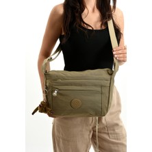 Sanmorris Kadın Su Geçirmez Çok Cepli Çapraz Okul ve Seyahat Çantası