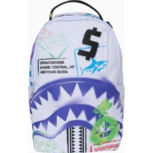 Digital Graffiti Shark Sırt Çantası, Şık ve Fonksiyonel Tasarım